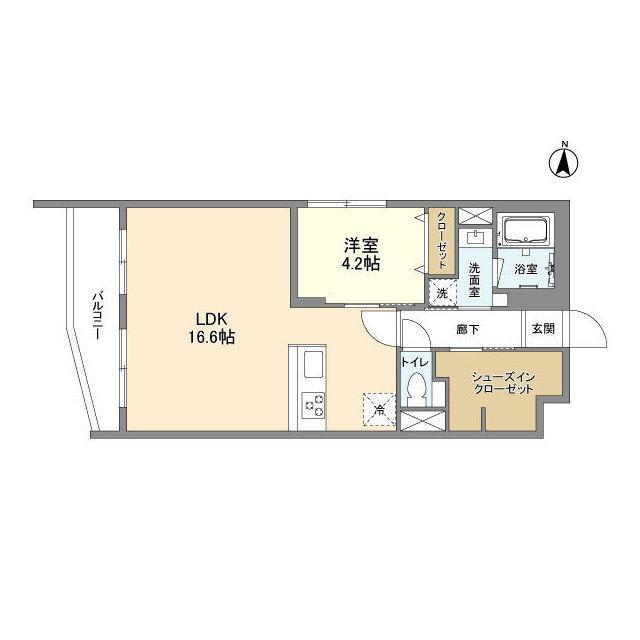 クラリティア都立大学（206） 間取り図画像