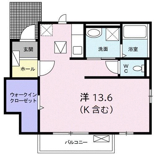 シャ・ミニョン・キナ（101） 間取り図画像