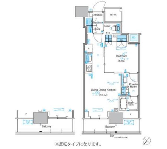 パークアクシス豊洲キャナル（1123） 間取り図画像