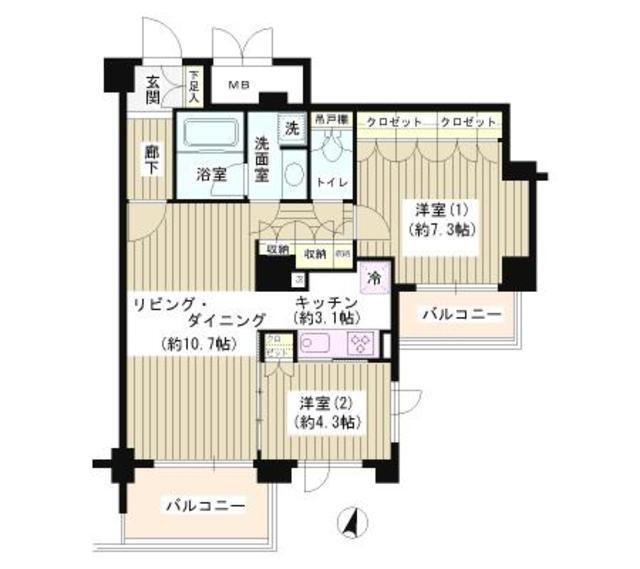  間取り図写真