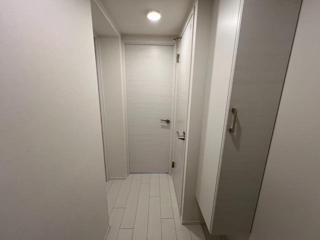 港区白金マンション 玄関