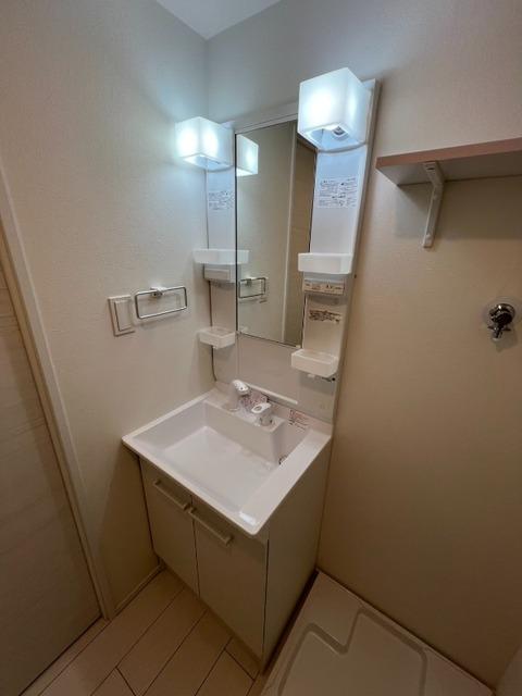 港区白金マンション 洗面