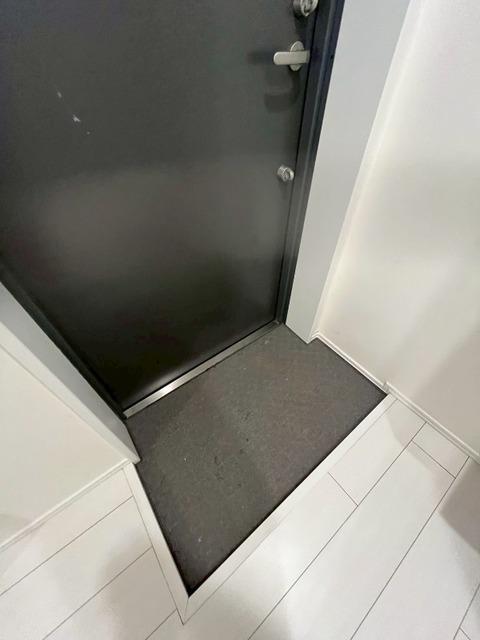 港区白金マンション 玄関