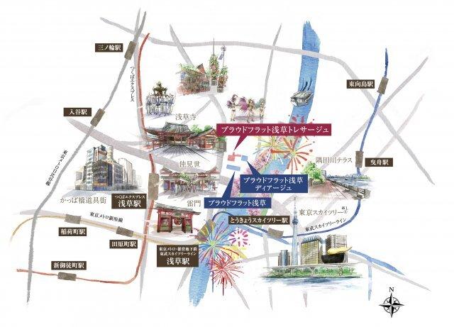 プラウドフラット浅草トレサージュ（308） その他