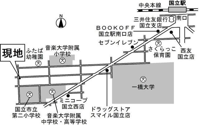 Aries国立　アリエスクニタチ（102号室） 周辺環境