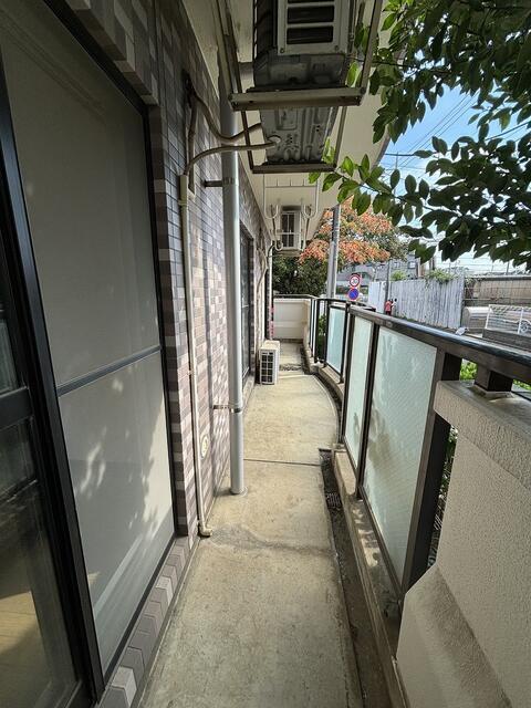 世田谷区宇奈根マンション バルコニー