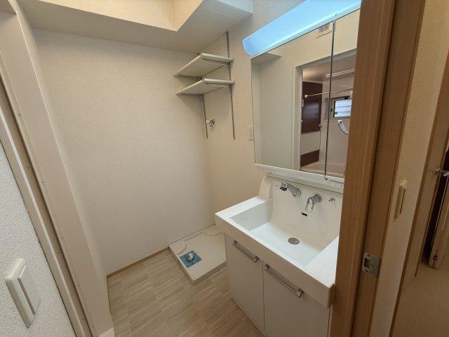品川区豊町アパート 洗面