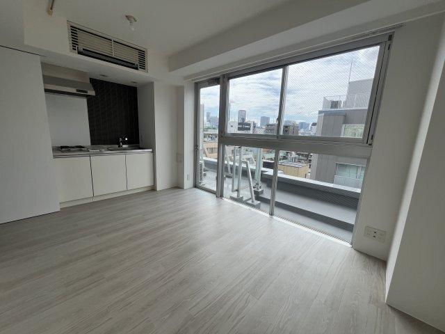 港区麻布十番マンション リビング