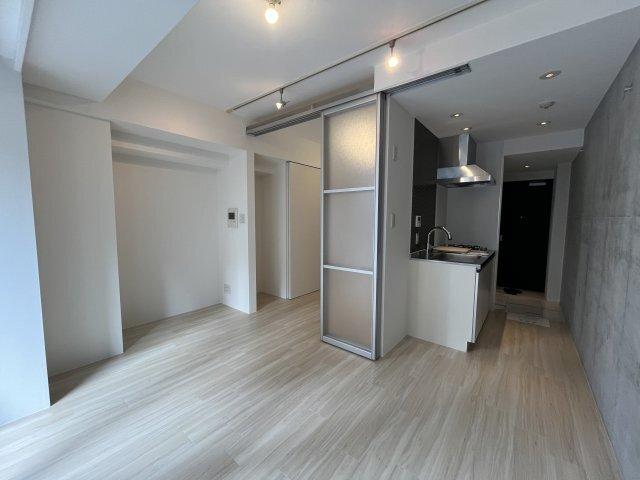港区麻布十番マンション リビング