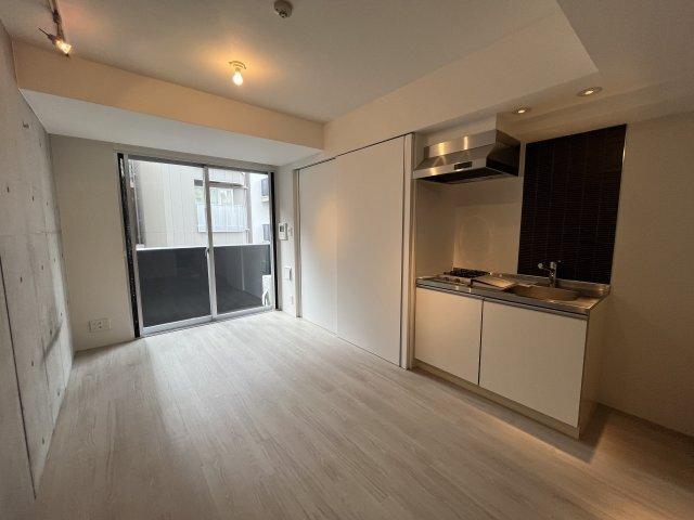 港区麻布十番マンション リビング