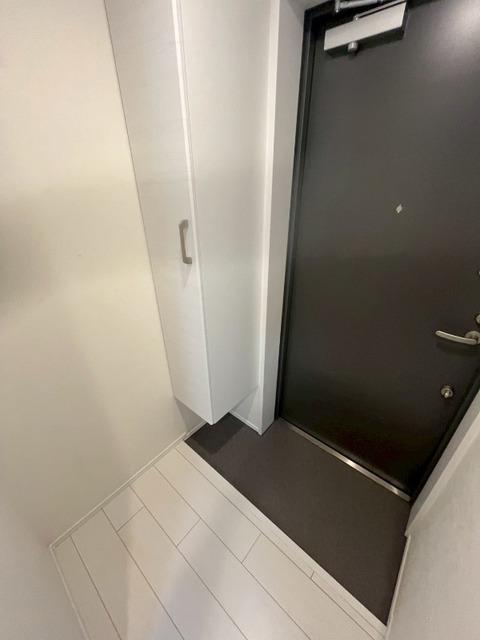 港区白金マンション 玄関