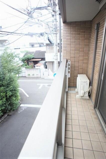 ビューノ北新宿（201号室） バルコニー