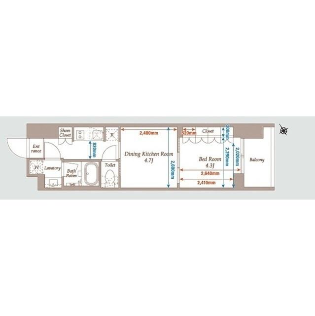 シーズンフラッツ大森西（0704） 部屋画像