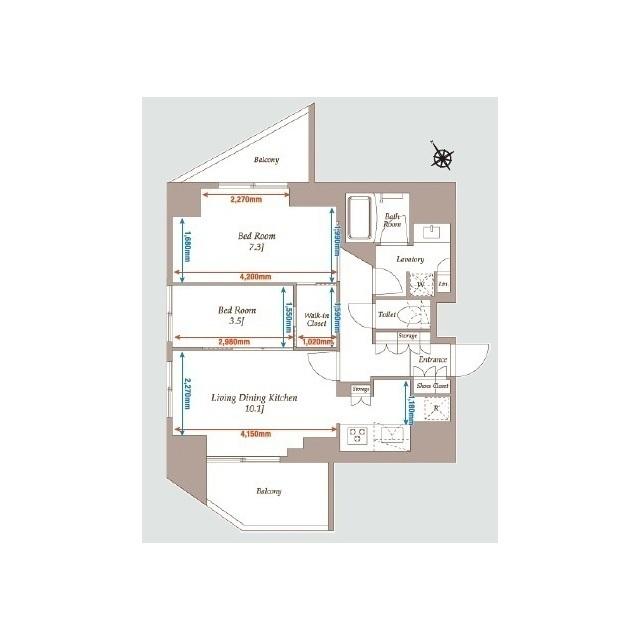 シーズンフラッツ大森西（1401） 部屋画像