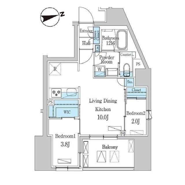 デュオフラッツ池尻大橋ノリス（0402） 部屋画像