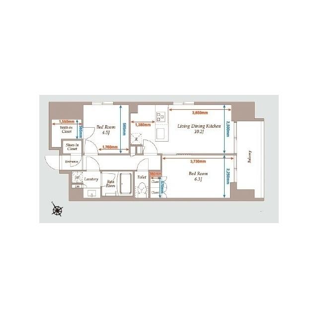 シーズンフラッツ大森西（0503） 部屋画像