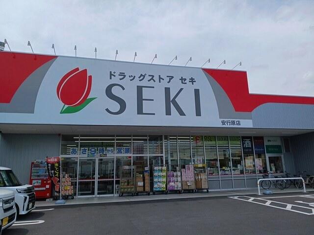ドラッグストアセキ：493m
