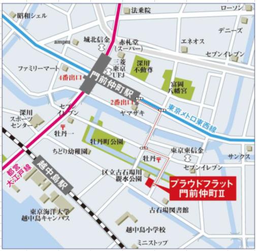 プラウドフラット門前仲町Ⅱ（405） その他