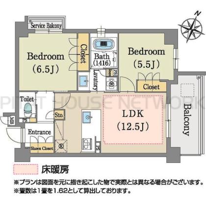  間取り図写真