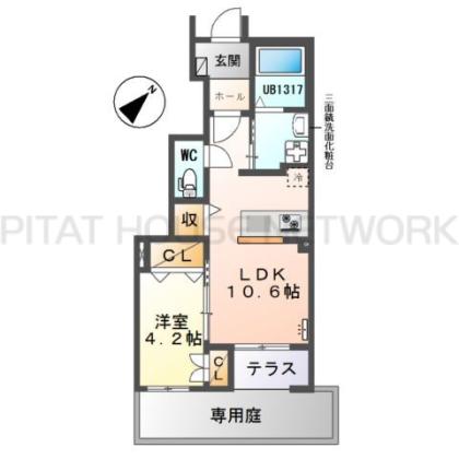  間取り図写真