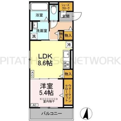  間取り図写真
