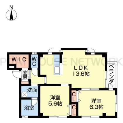  間取り図写真