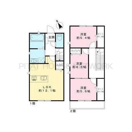  間取り図写真