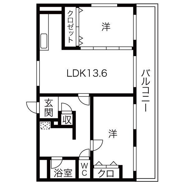 グランプリシード 間取り図画像