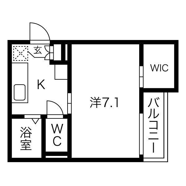 Villa桜本町 間取り図画像
