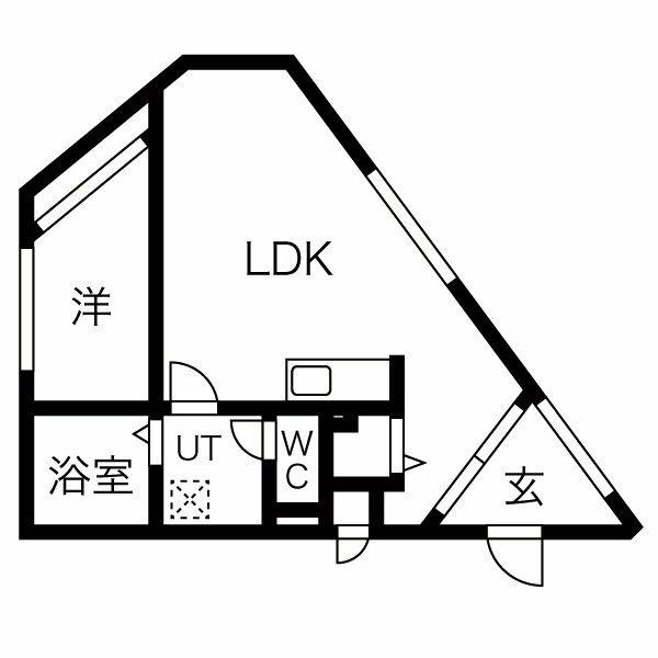 吹上ラファイエット（101） 間取り図画像