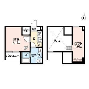 レヴレジール 間取り図画像