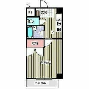 Muse Mizuho（203） 間取り図画像