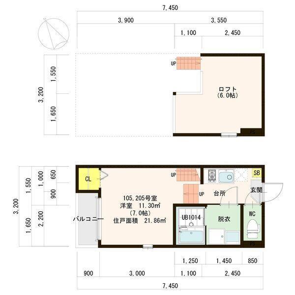  間取り図写真