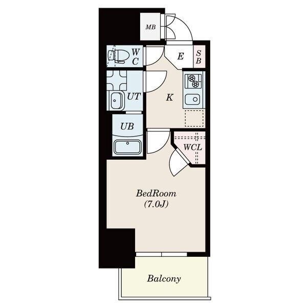 S-RESIDENCE堀田North 間取り図画像