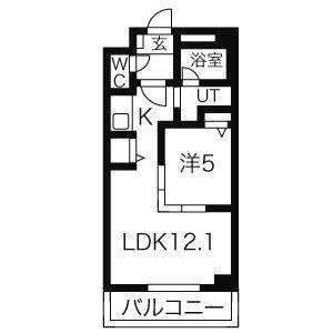 T-COURT（102） 間取り図画像