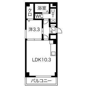 ティーブロッサム（503） 間取り図画像