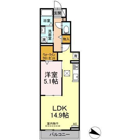 アヴァンセ南大高（102） 間取り図画像