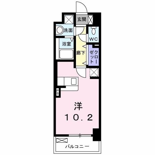 セイント野並（406） 間取り図画像