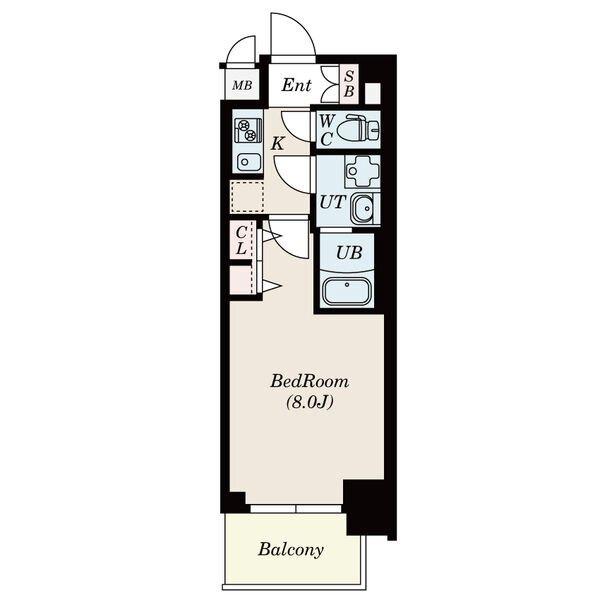 S-RESIDENCE堀田駅前（901） 間取り図画像