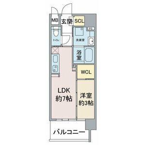 スリーアイランドタワー桜山 間取り図画像