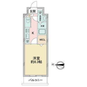 S-FORT堀田通 間取り図画像