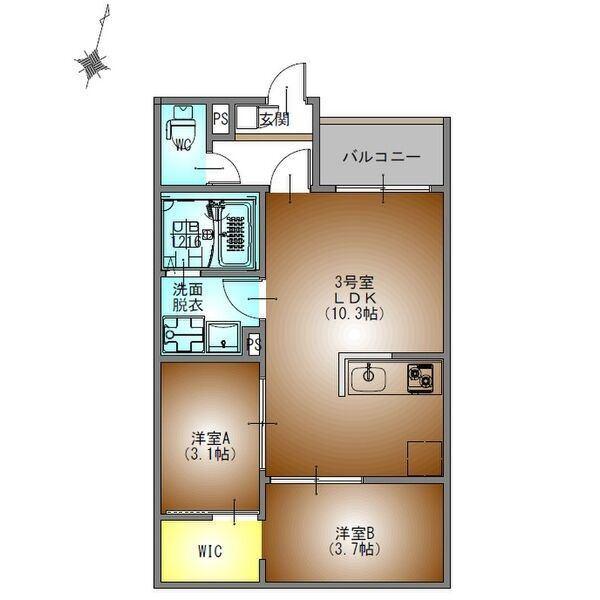  間取り図写真