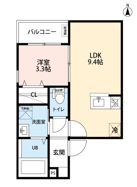 アロウ内浜町(アロウ　ウチハマチョウ) 間取り図画像