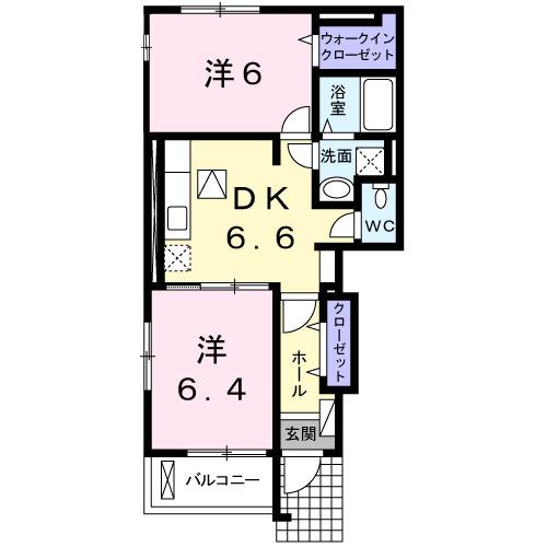 フリーデ（101） 間取り図画像