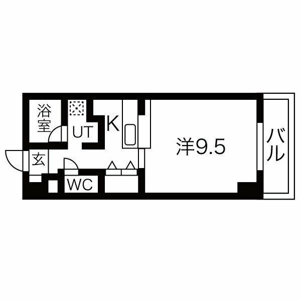 グリーンパーク新瑞（504） 間取り図画像