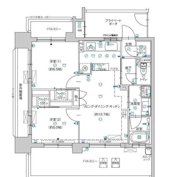  間取り図写真