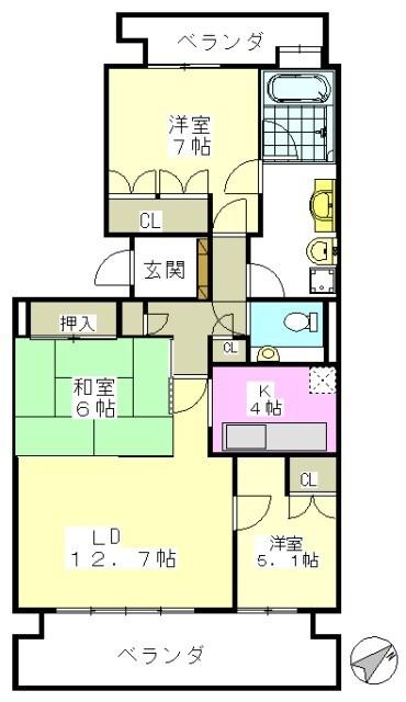  間取り図写真