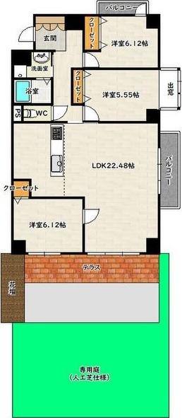  間取り図写真