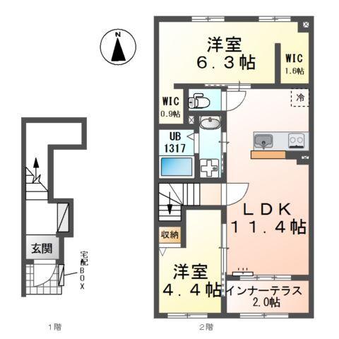  間取り図写真