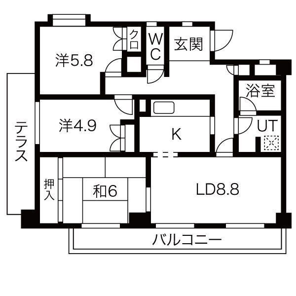  間取り図写真